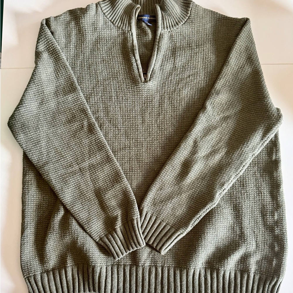 Men's Olive Green Sweater